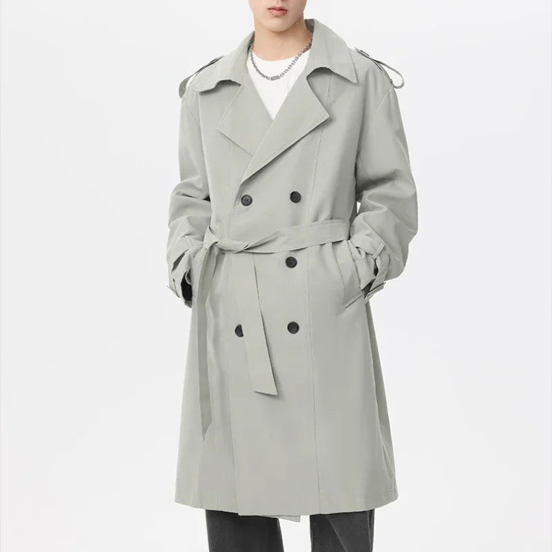 Waterproof Classic Mens Trench Coat