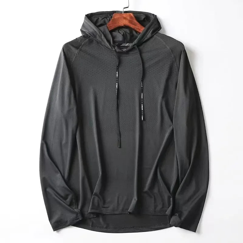 Men's Performance Hoodie Breathable Moisture Wicking Athletic Wear