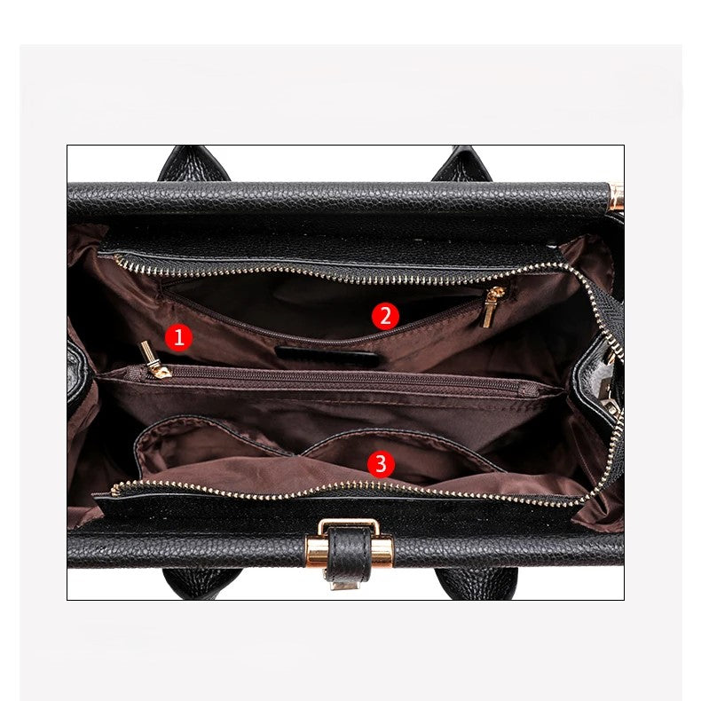 Stylish Crocodile Pattern Tote Bag