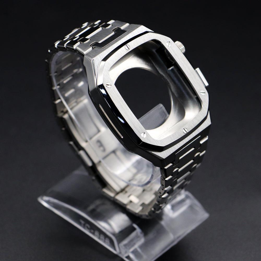 Stainless Steel Apple Watch Band Polished Strap