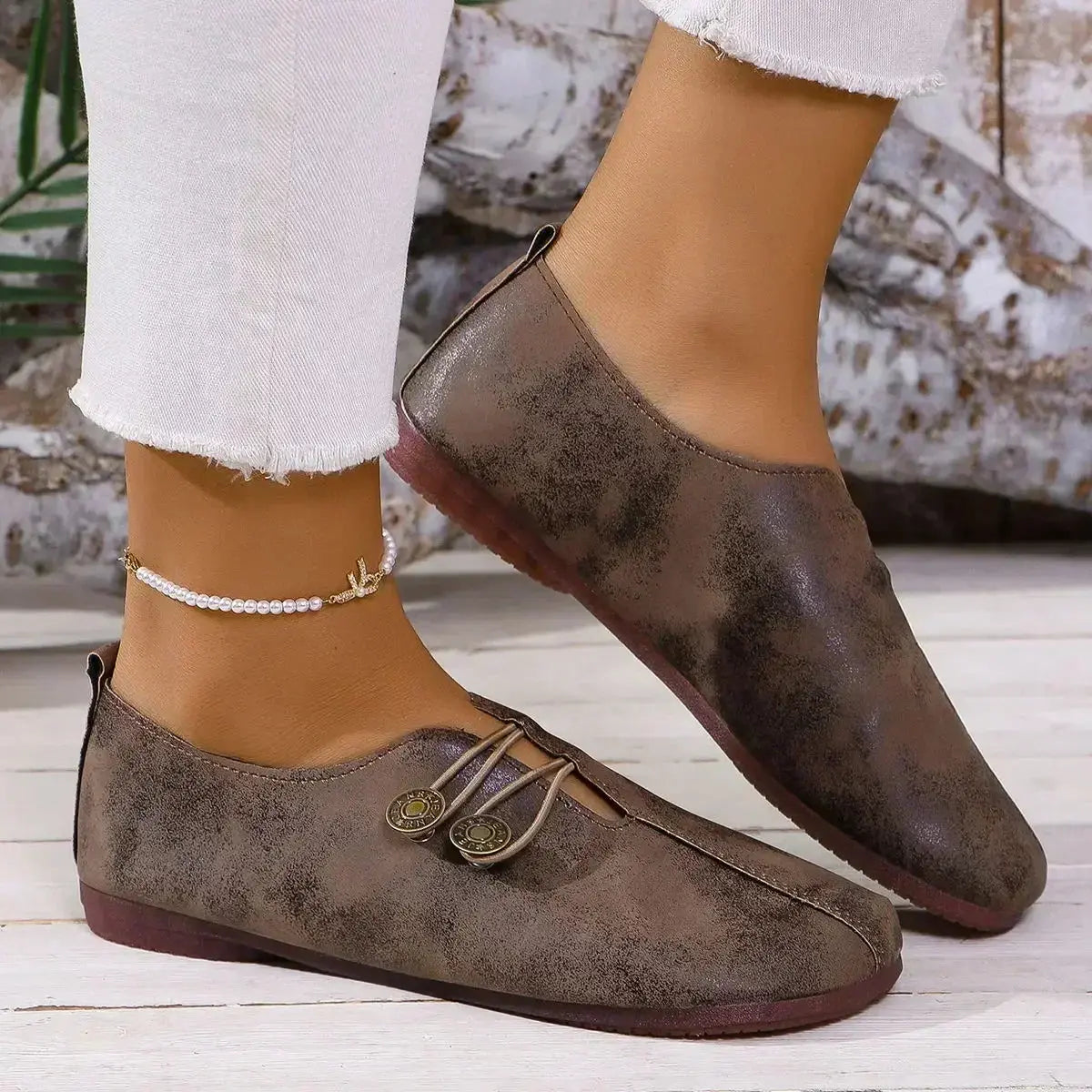 Comfortable Suede Women's Orthopedic Loafers