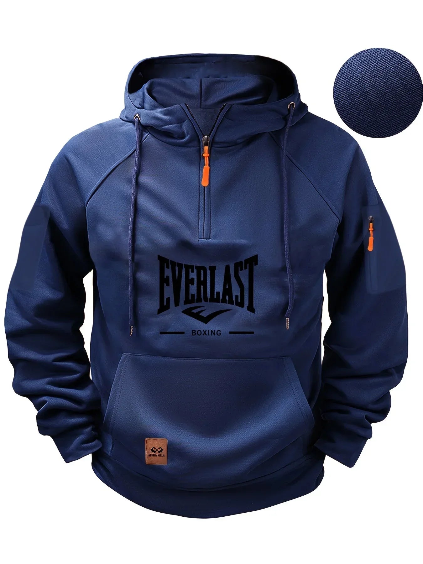 High Quality Mens Zipper Hoodie Sweatshirt