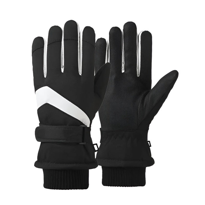 Warm Touch Gloves with Grip Palms and Stretch Cuffs