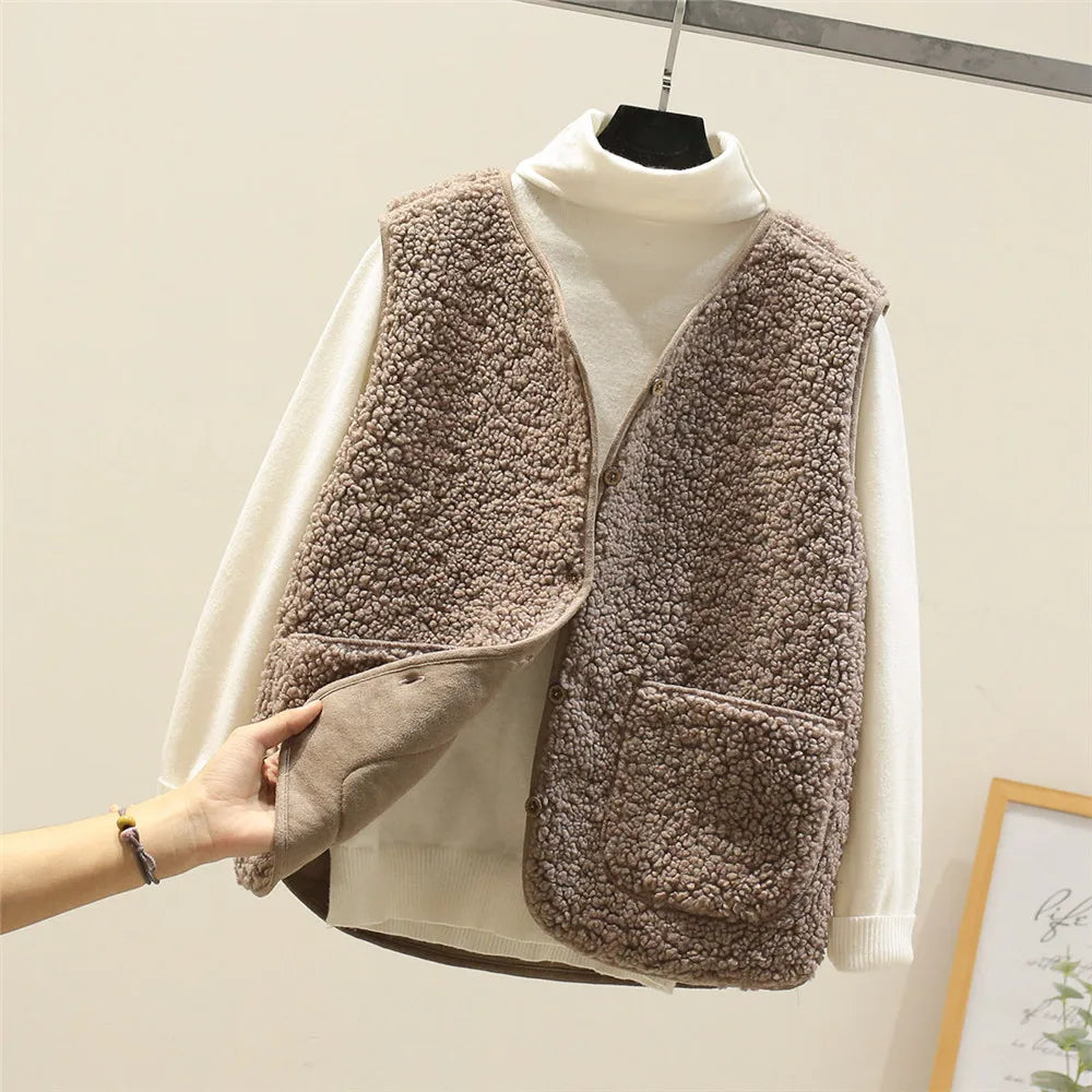 Womens Wool Vest