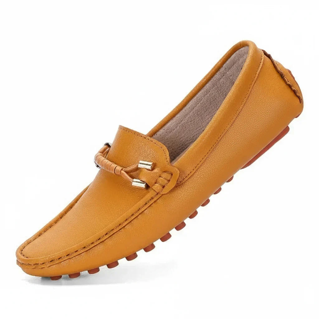 Authentic Soft Leather Loafer Shoes