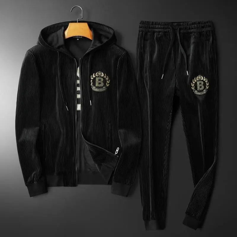 Premium Mens Soft Hooded Tracksuit