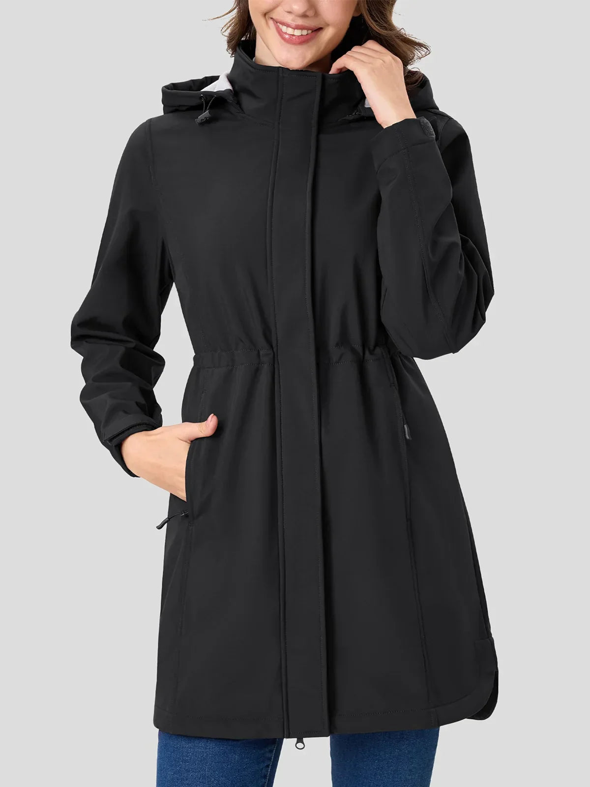 Waterproof Windproof Women's Parka Coat