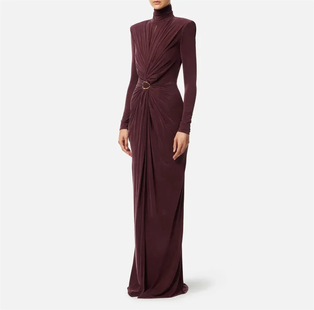 Elegant Long Formal Prom Gown Dress - OutfitLondon