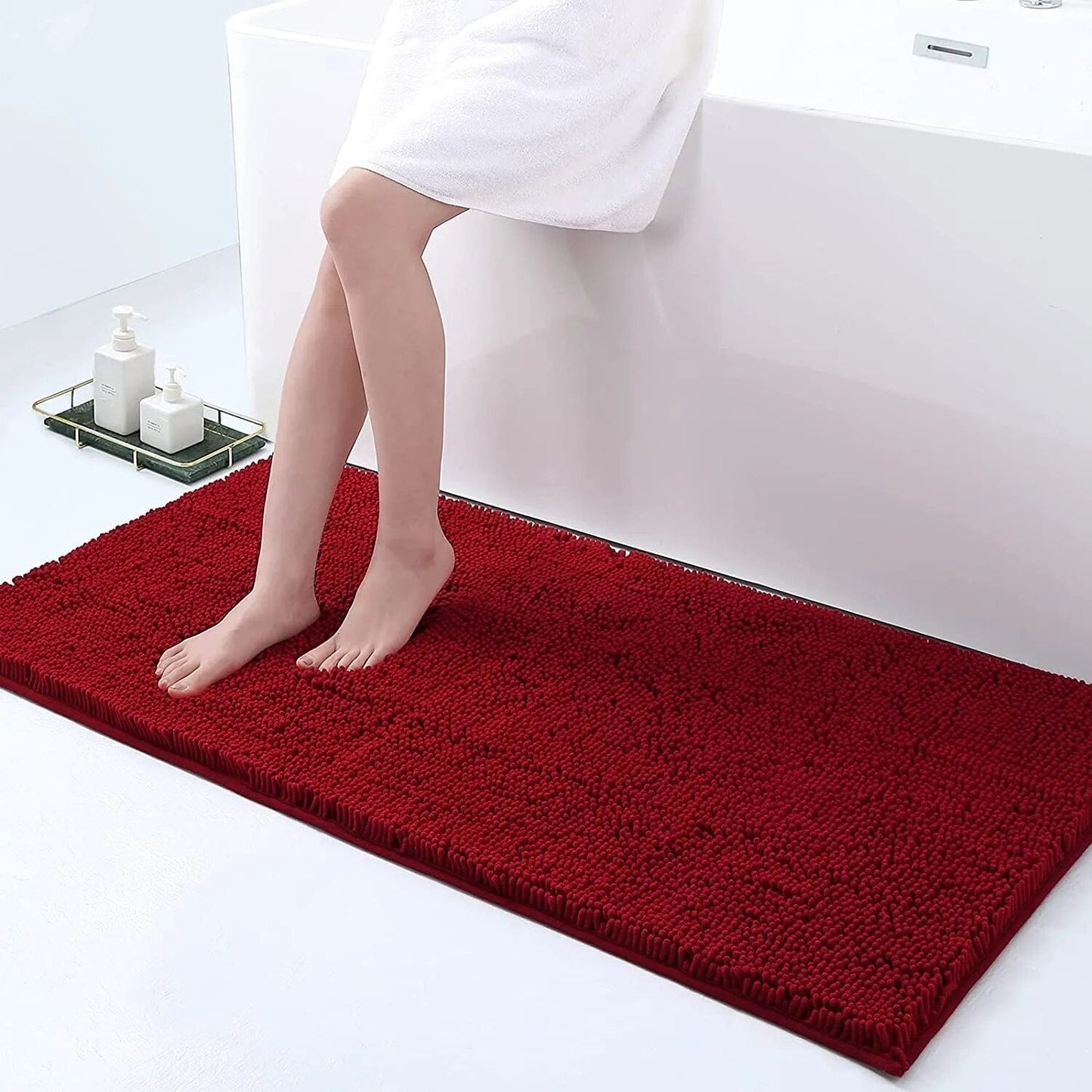 Non Slip Soft Bath Mat For Added Safety