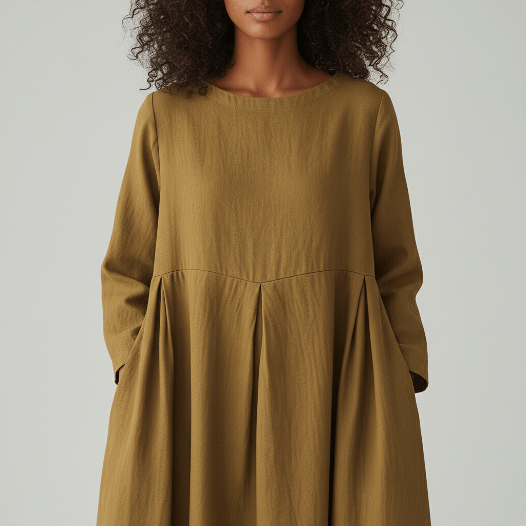 Comfy Casual Maxi Dress for Women with Pockets