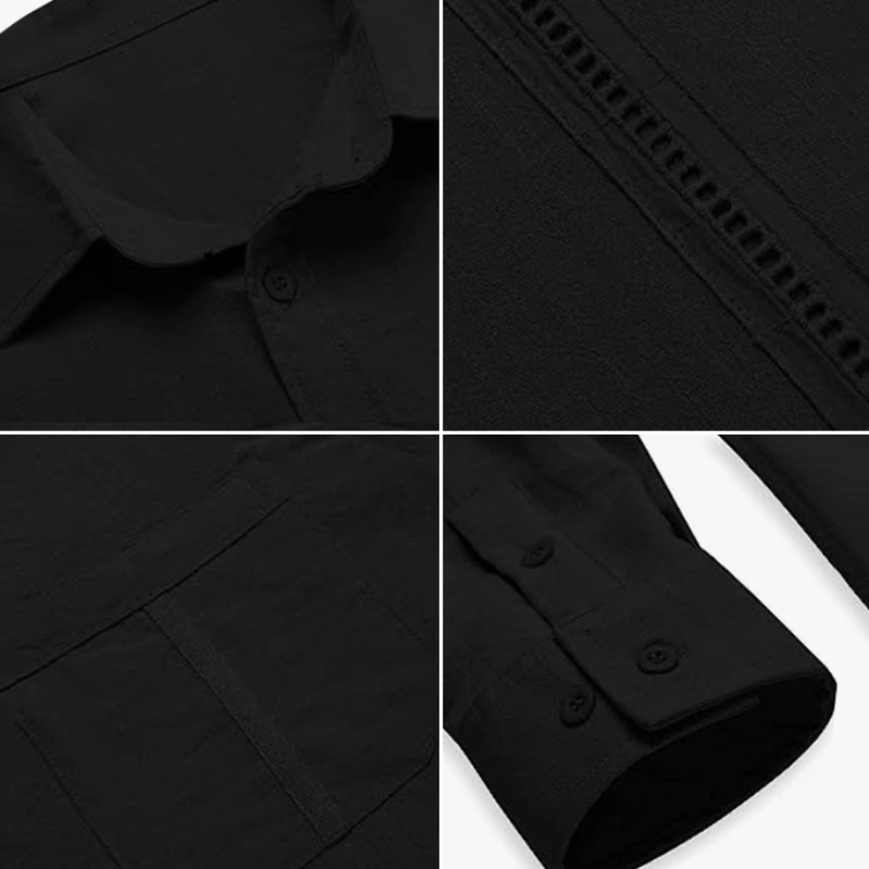 Casual Button Down Collar Slim Fit Shirt