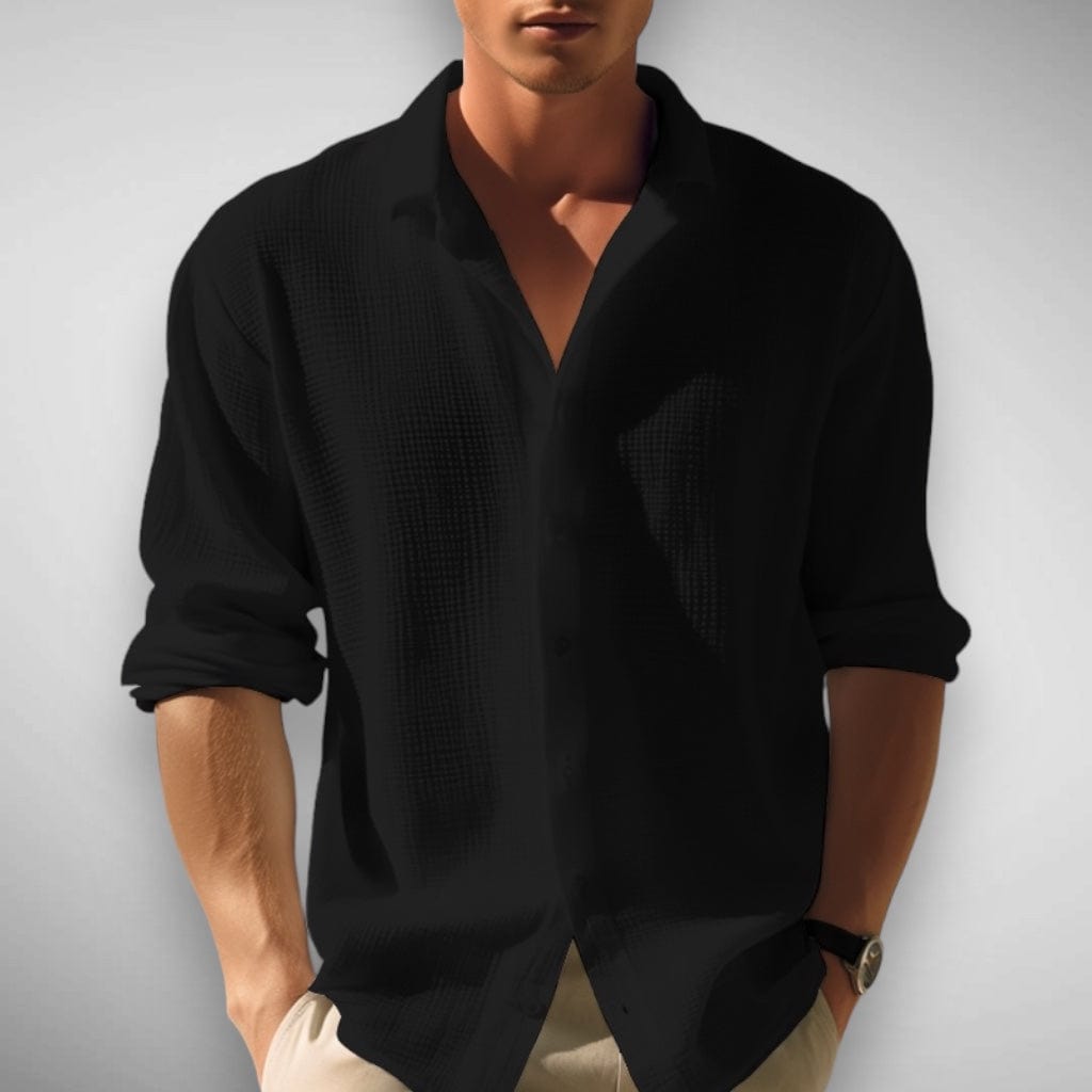 Soft Breathable Polyester Casual Shirt