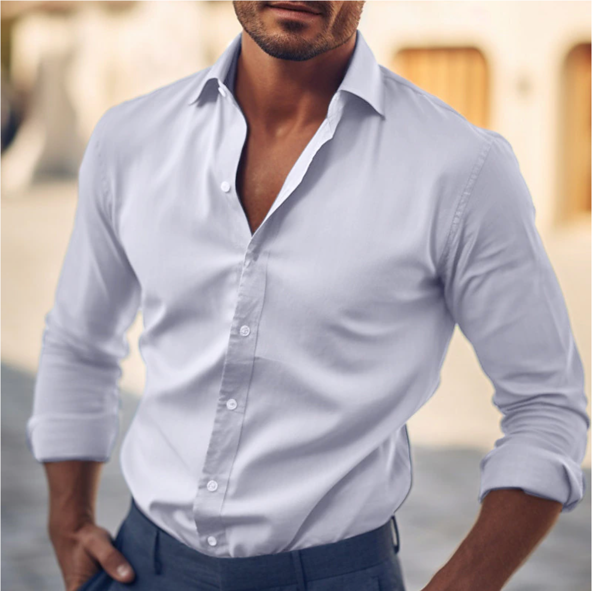 Comfortable Classic Fit Casual Shirt