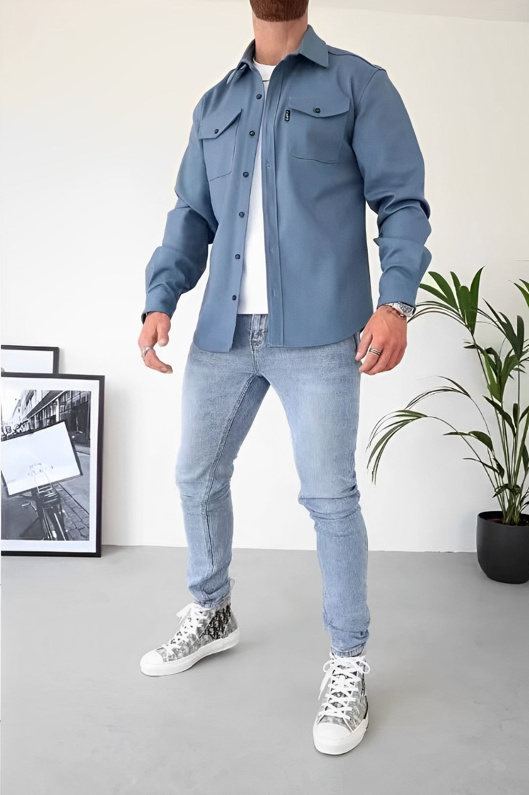Comfortable Loose Fit Casual Shirt