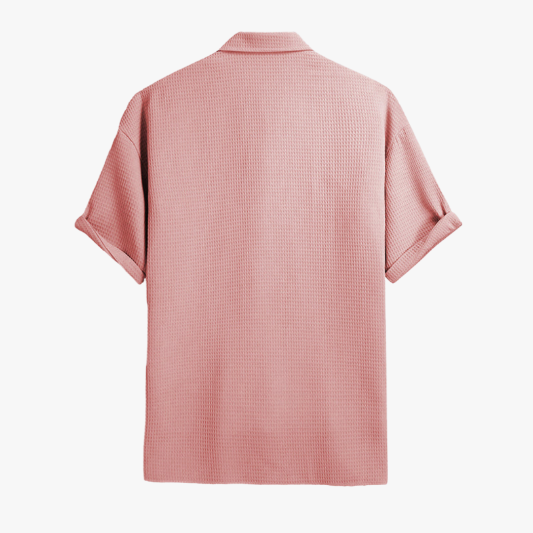 Soft Cotton Blend Relaxed Fit Casual Shirt