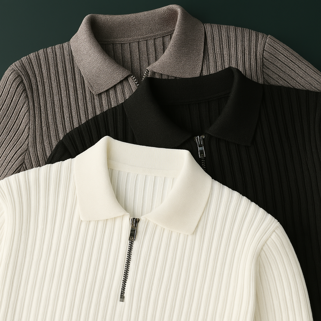 Cozy Men's Crew Neck Cotton Sweater