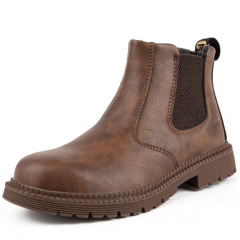 Eco Friendly Steel Toe Work Boots for Men