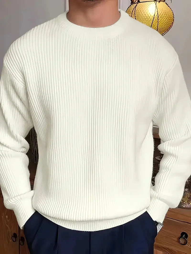 Comfy Soft Knit Sweater Relaxed Fit