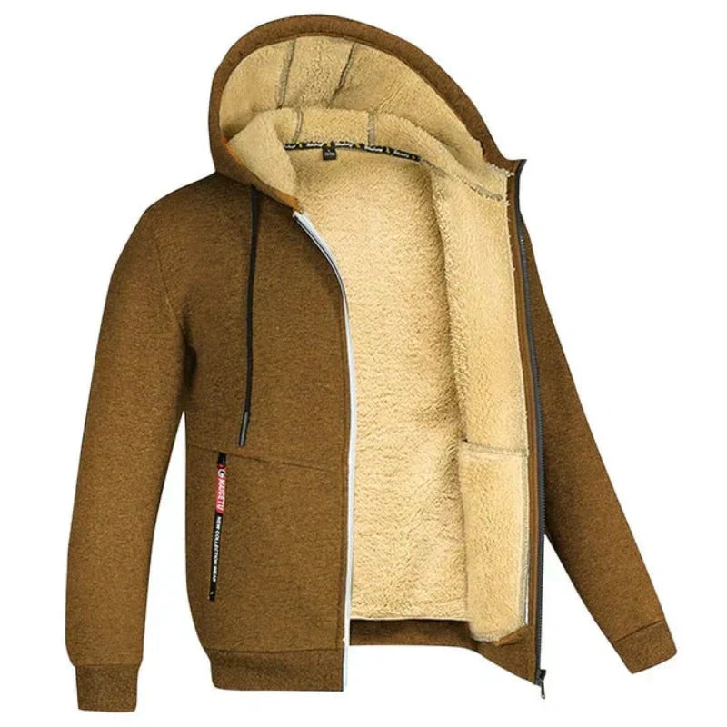 Fleece Lined Woolen Gilet