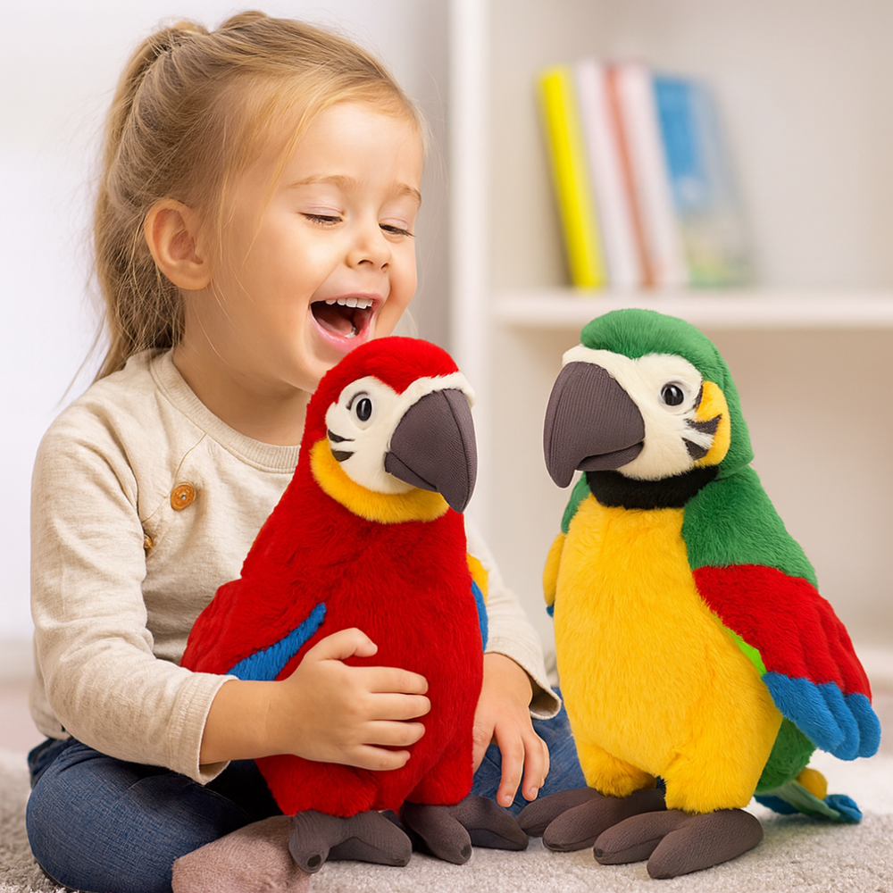 Funny Repeat Talking Plush Toy for Kids