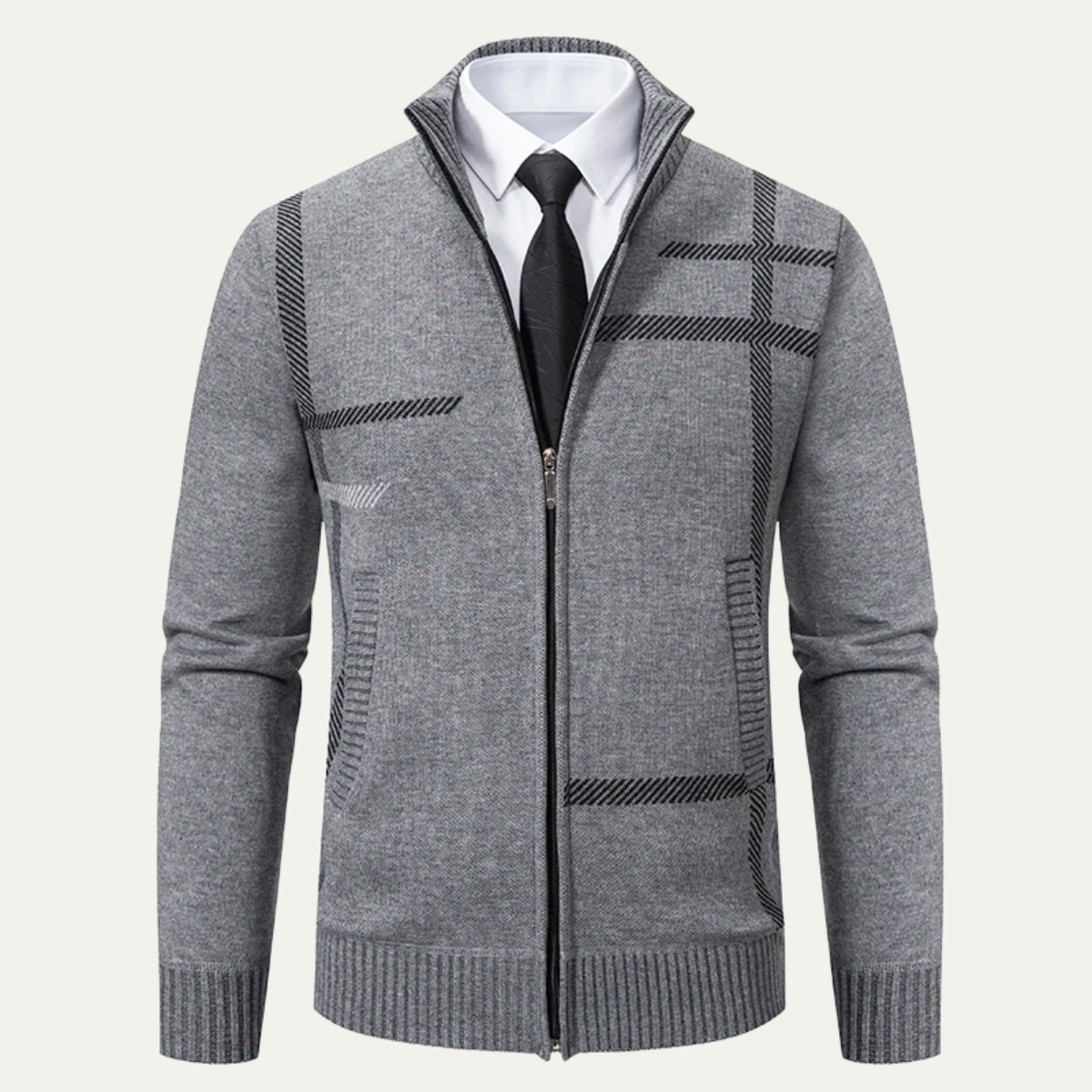 Men's Stylish Patterned Sweater