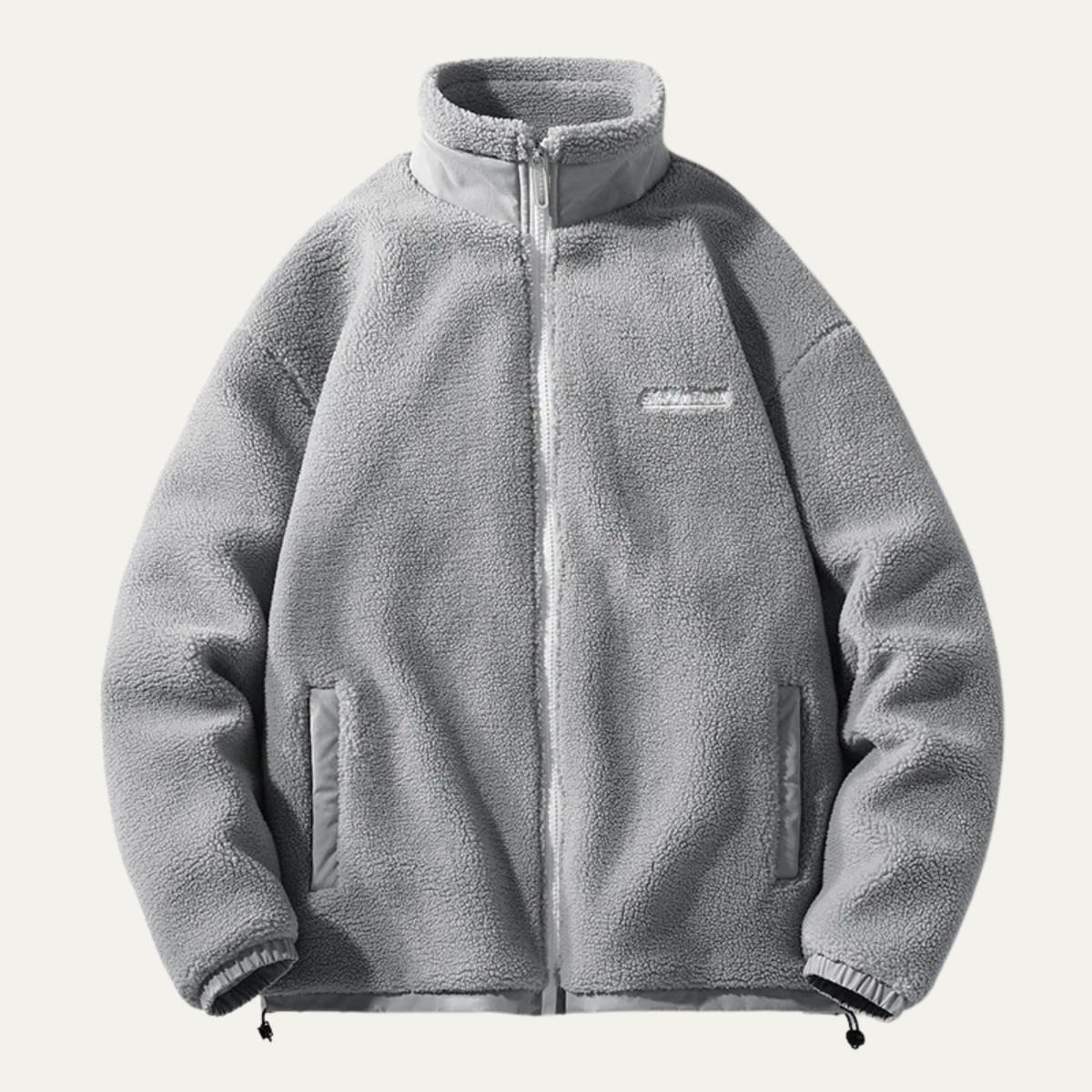 Men's Warm Fleece Lined Zip Up Jacket