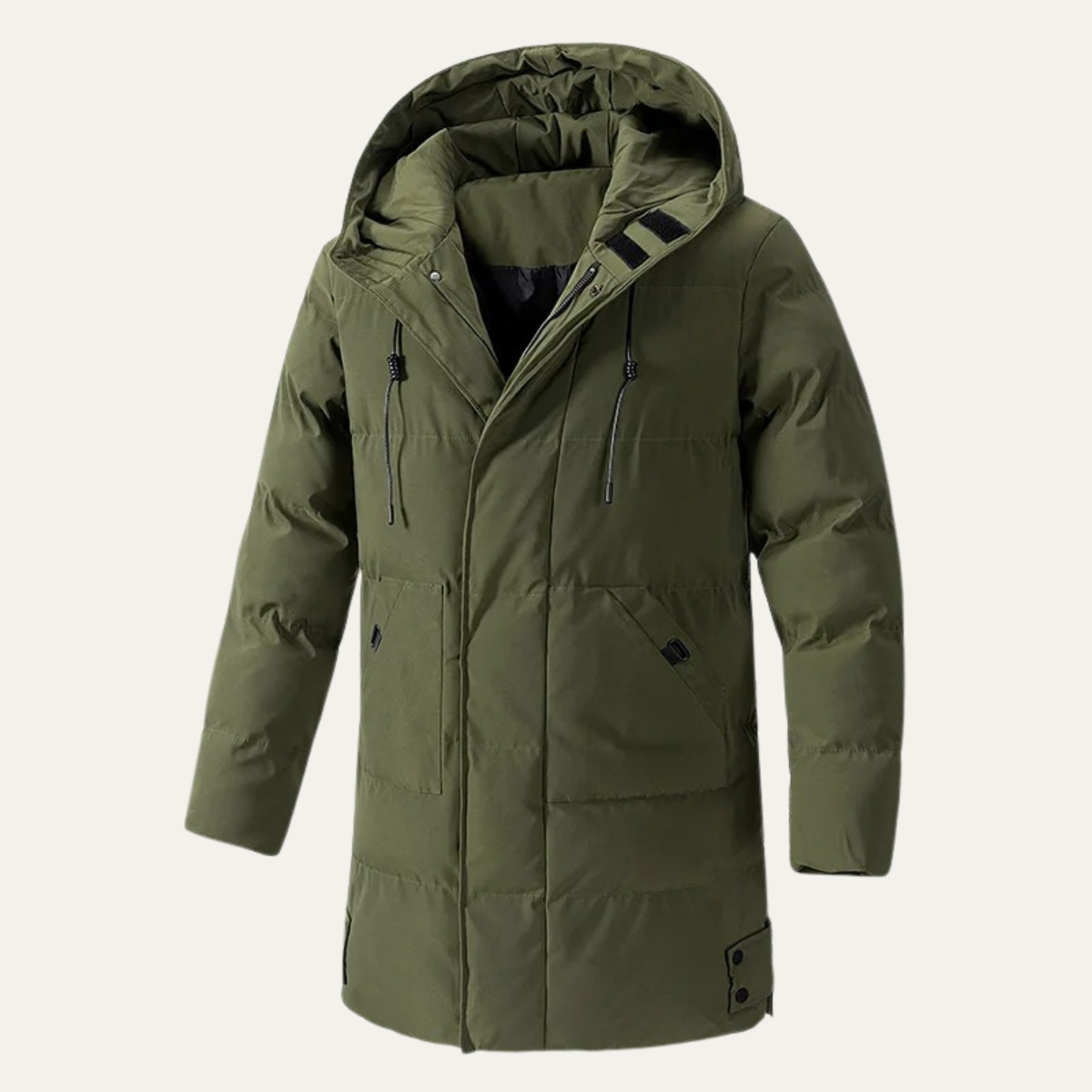 Warm Winter Down Filled Men's Parka Coat