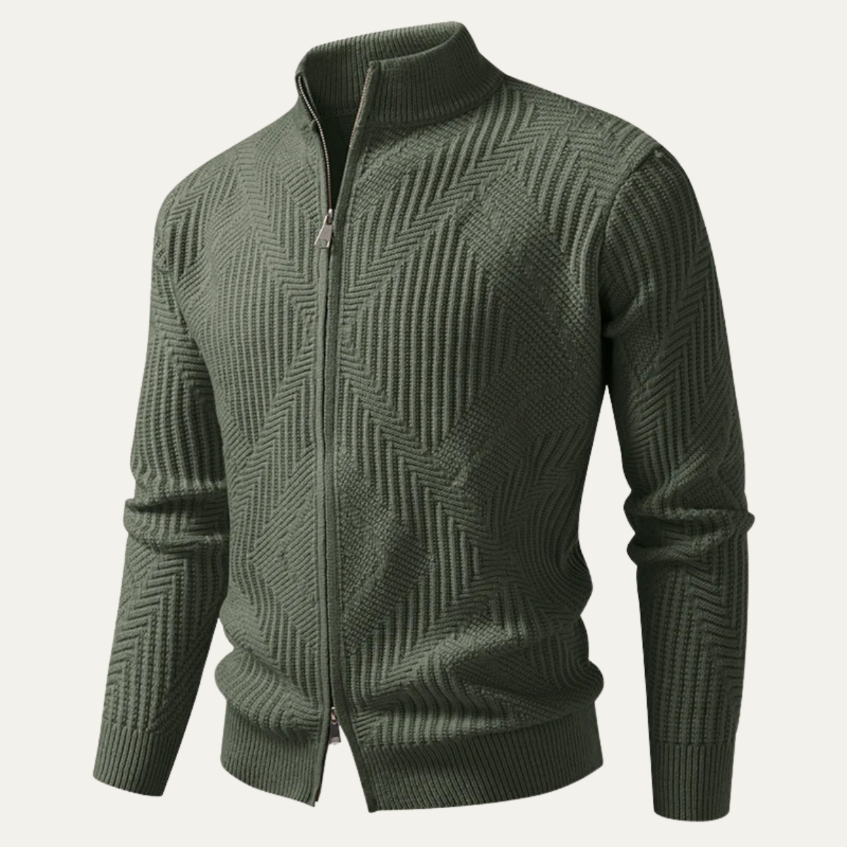 Men's Soft Colorblock Fleece Jacket