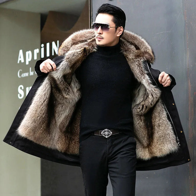 Men's Waterproof Insulated Winter Jacket