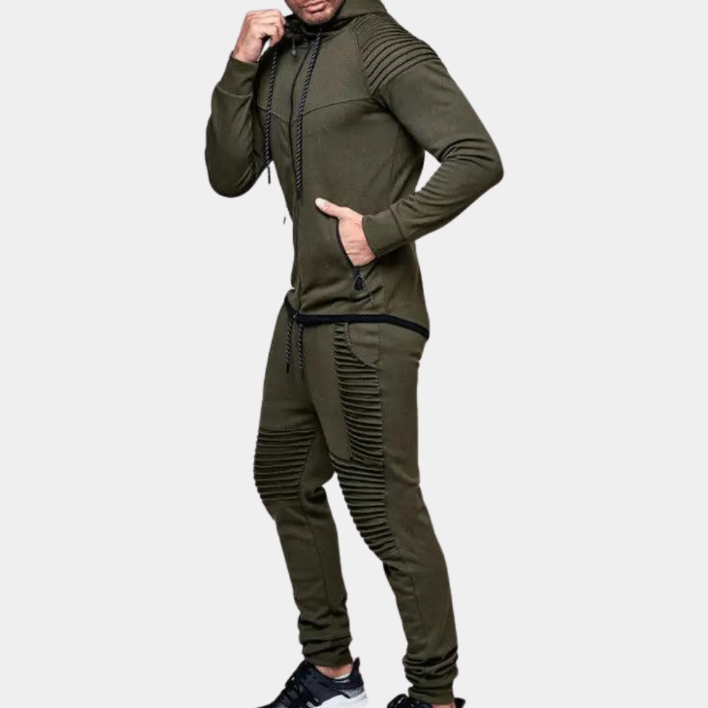 Relaxed Fit Hoodie and Jogger Pants Set