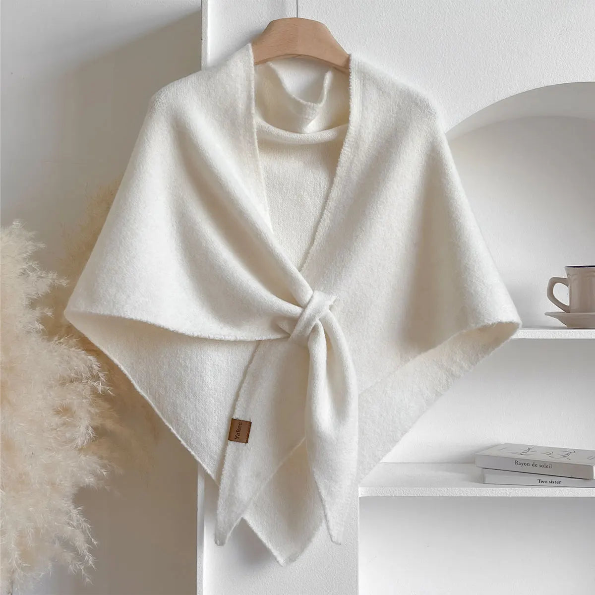 Warm Winter Wool Blend Scarf for Women