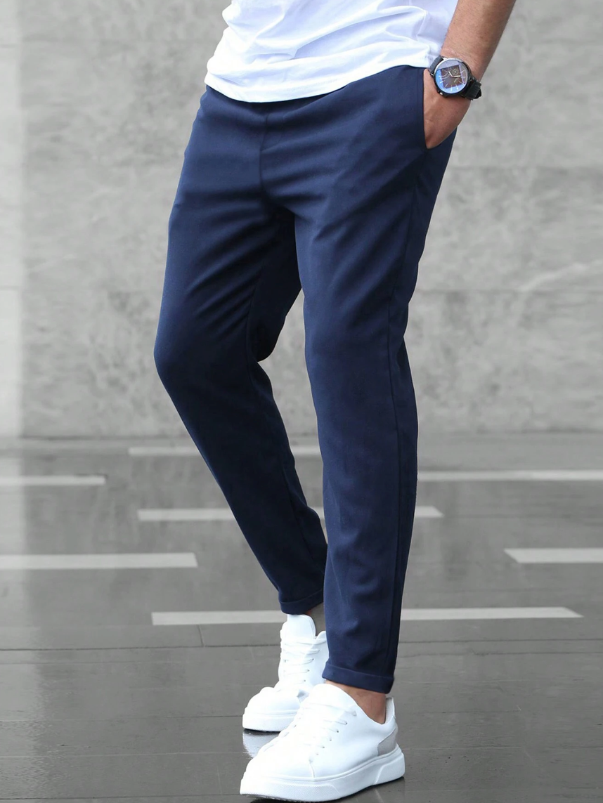 Slim Fit Stretch Trousers