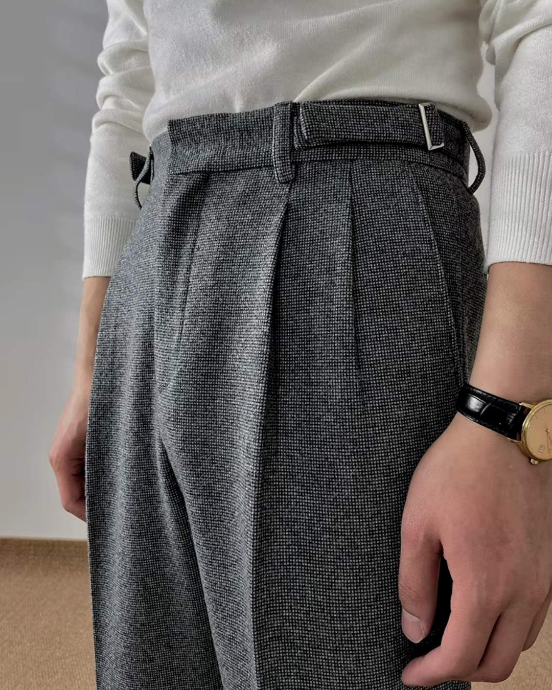 Slim Fit Formal Trousers