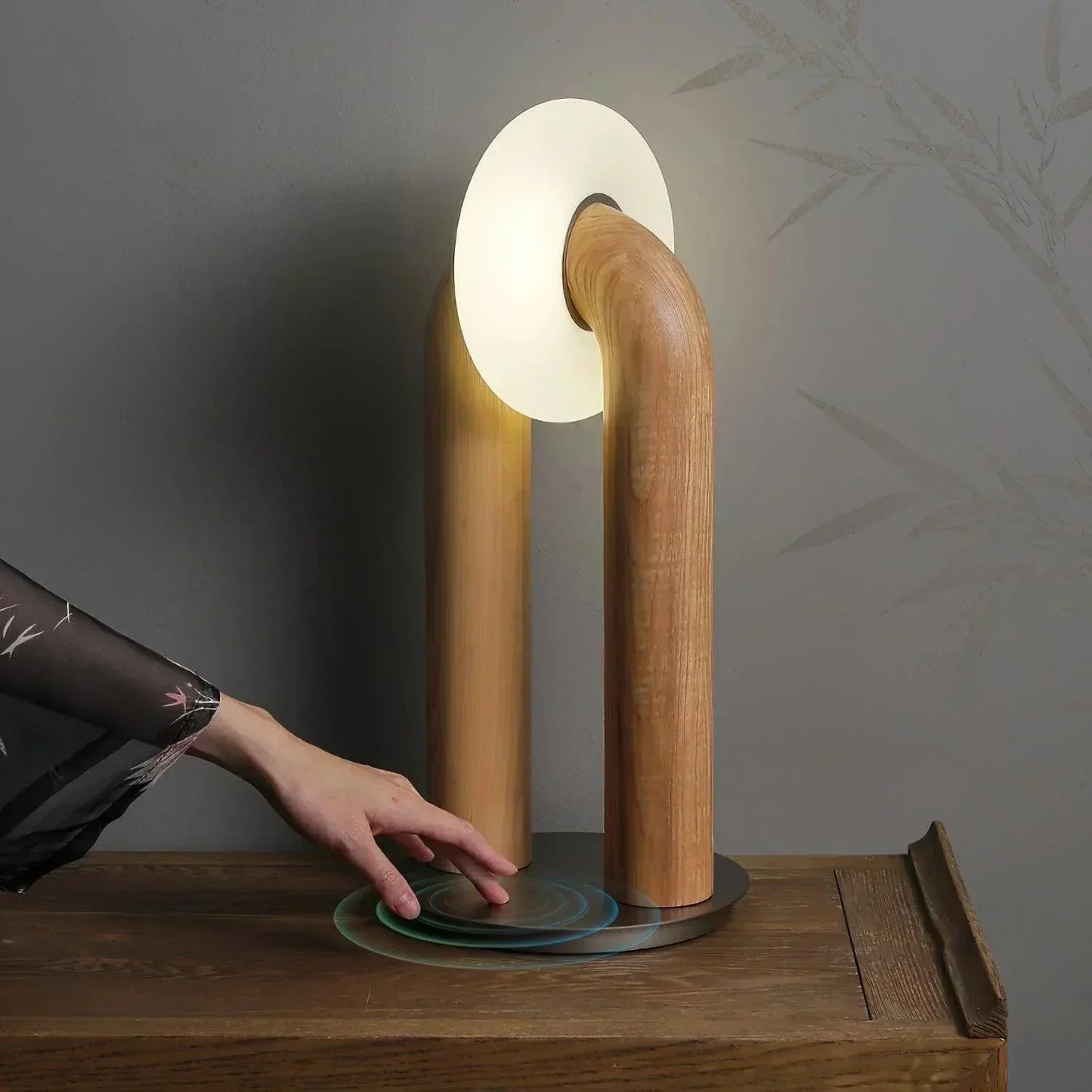 Curved Contemporary Desk Lamp - OutfitLondon