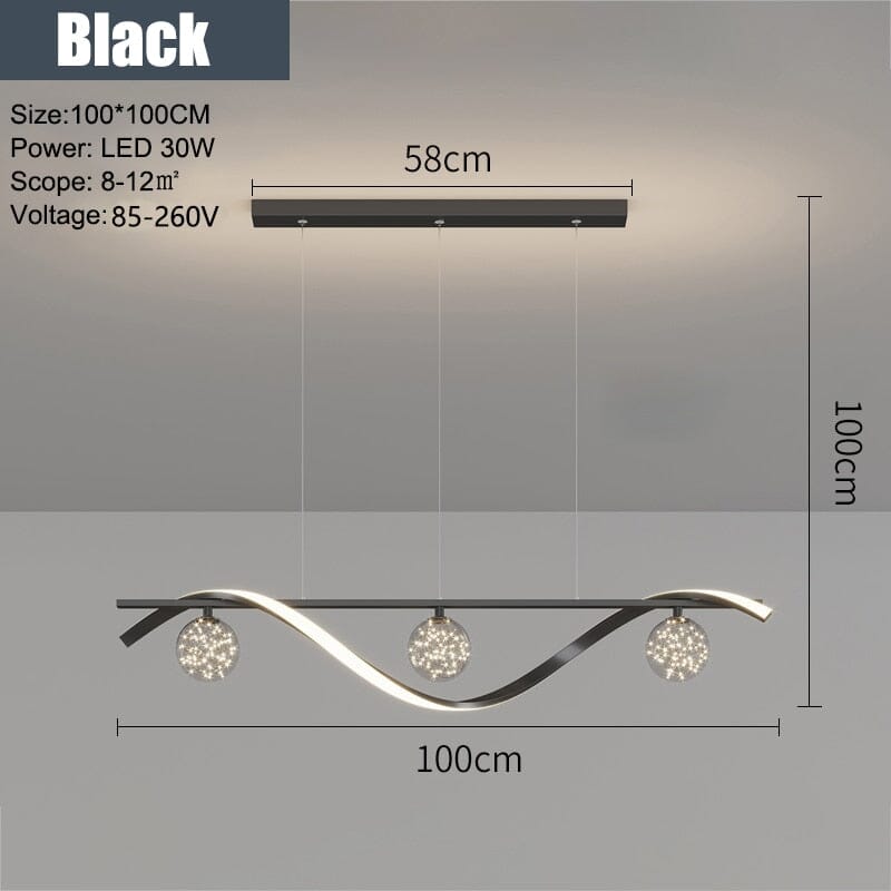 Luxurious Crystal Drop Ceiling Light