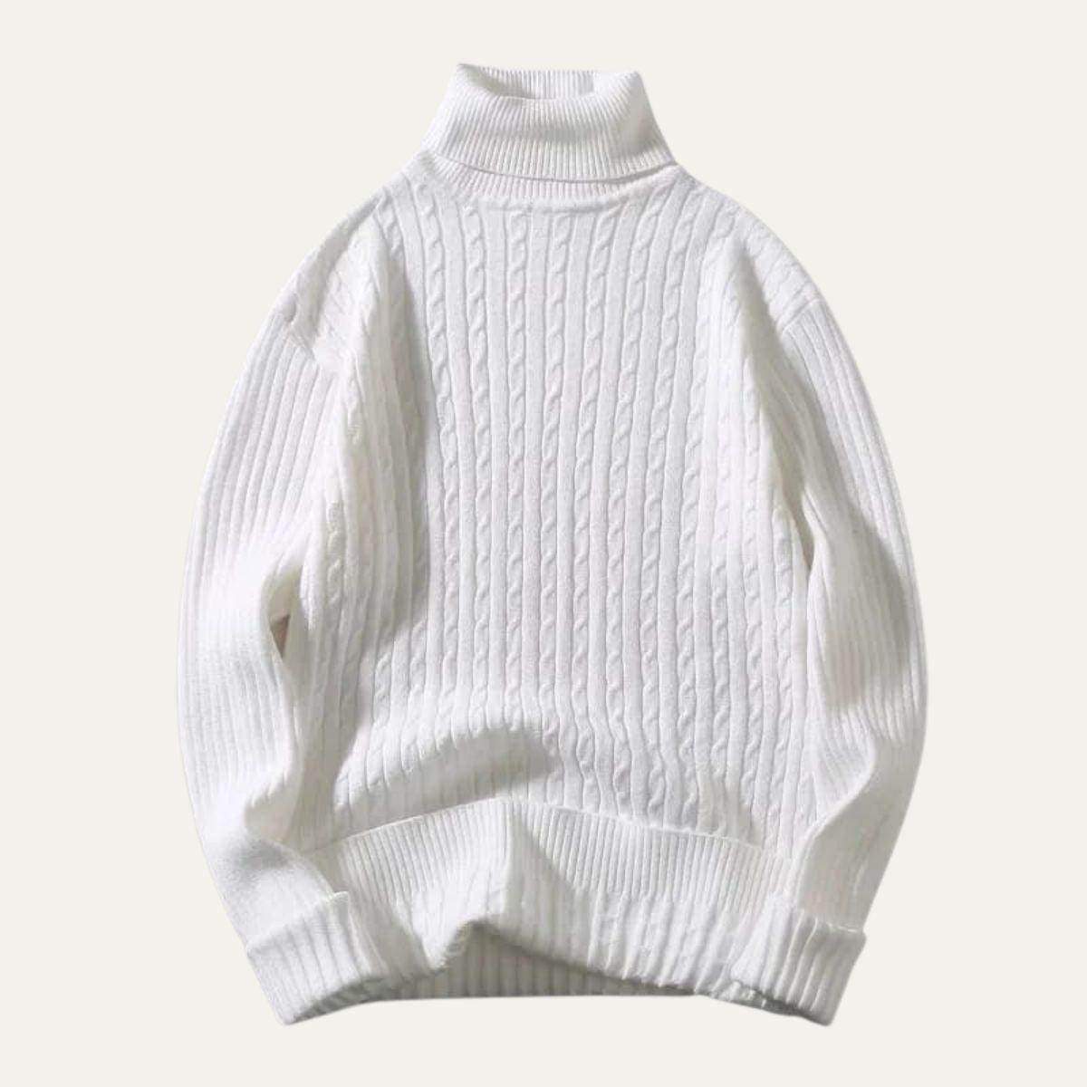 Men's Comfortable Stretch Turtleneck Sweater