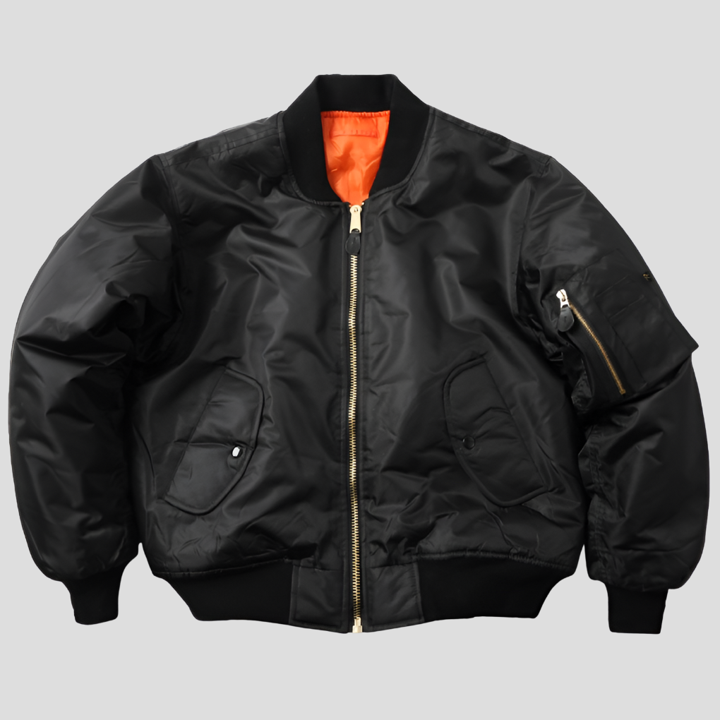 Casual Unisex Bomber Jacket for Everyday Wear