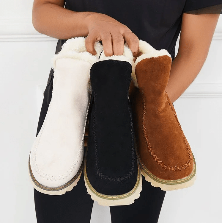 Cozy Insulated Women's Winter Boots with Grip Soles