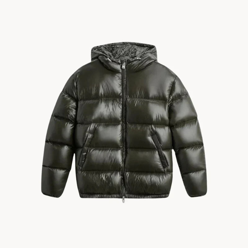 Men's Warm Waterproof Down Parka Jacket - OutfitLondon