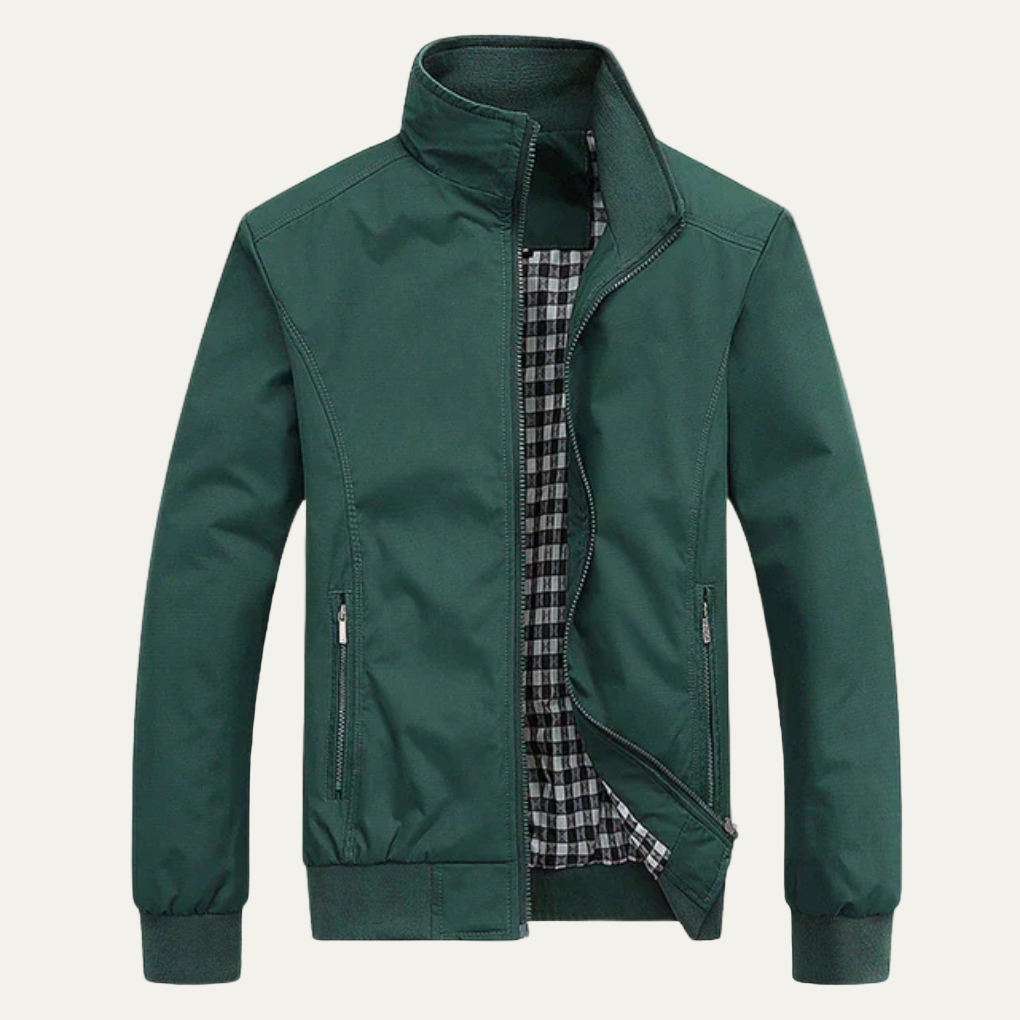 Men's Relaxed Fit Lightweight Bomber Jacket