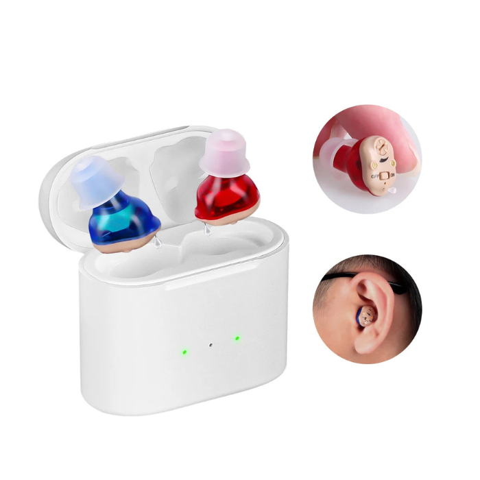 Compact Invisible Hearing Aids for Men and Women - OutfitLondon
