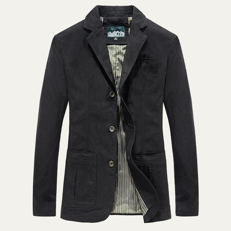 Classic Fit Three Button Trench Coat