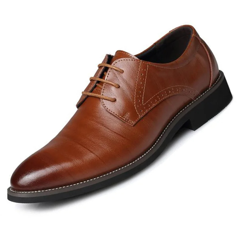 Men's Vegan Leather Oxford Shoes