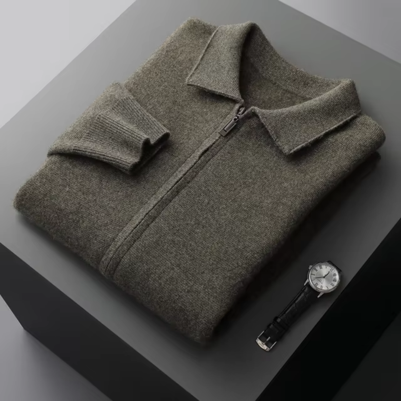 Casual Men's Zip Up Hoodie