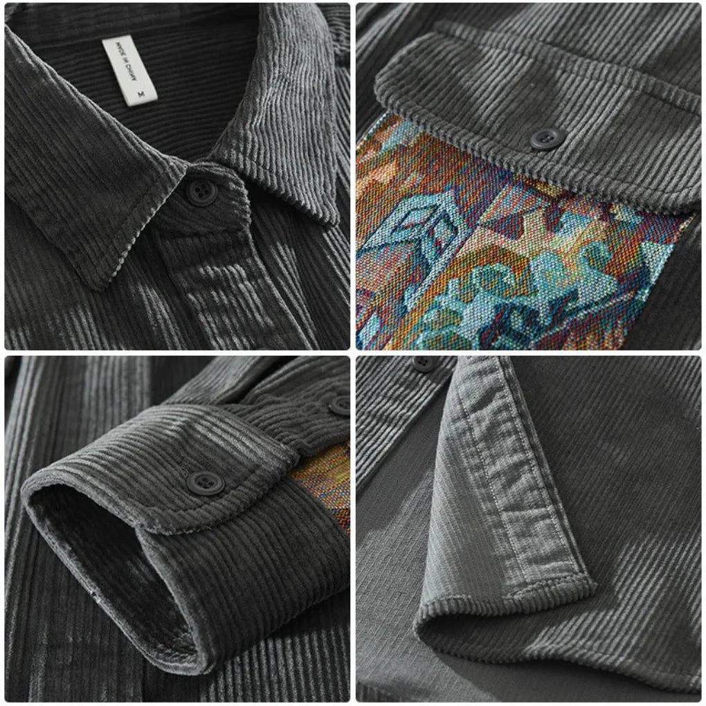 Classic Relaxed Fit Mens Shirt