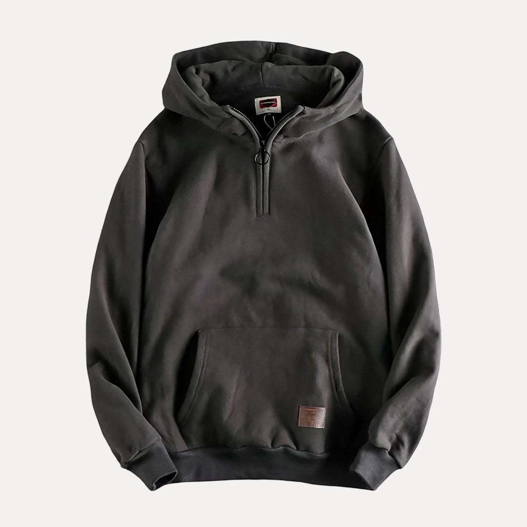 Classic Hooded Sweatshirt for Men with Pockets