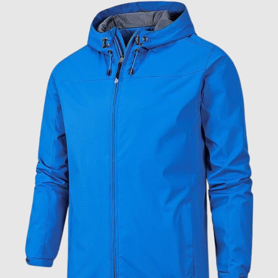 Waterproof Windproof Hooded Rain Jacket