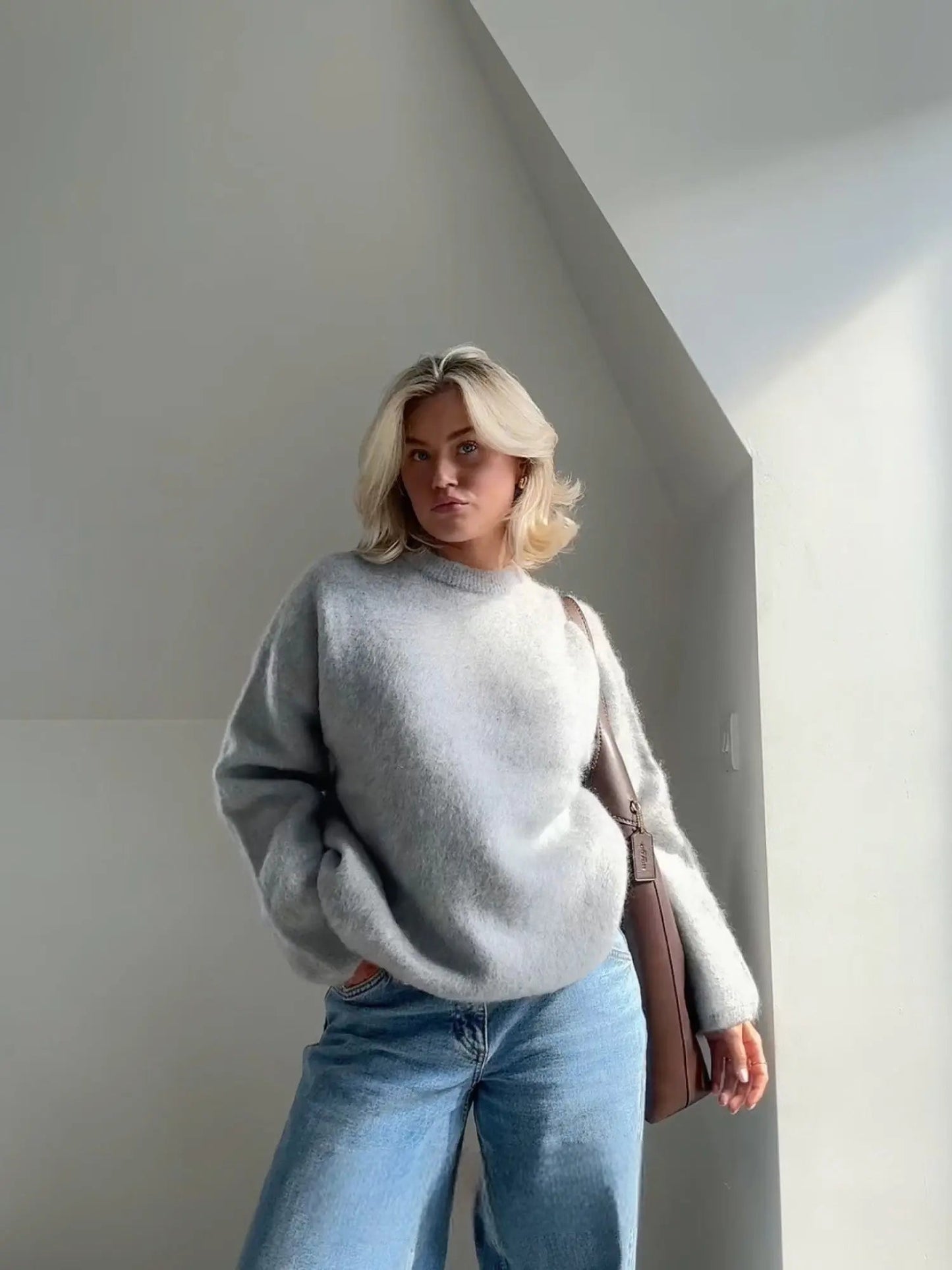 Cozy Soft Knit Sweater – Relaxed Fit