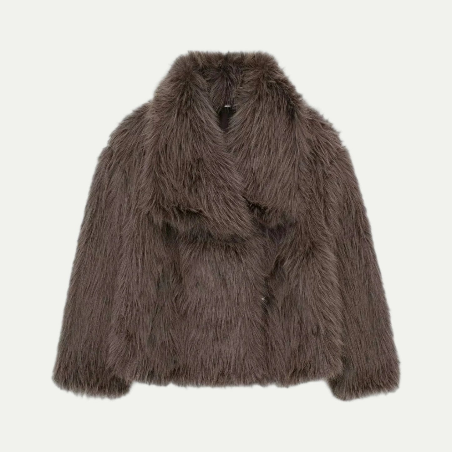 Soft Fake Fur Short Women's Jacket