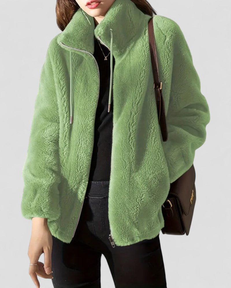 Soft Women's Fleece Winter Jacket